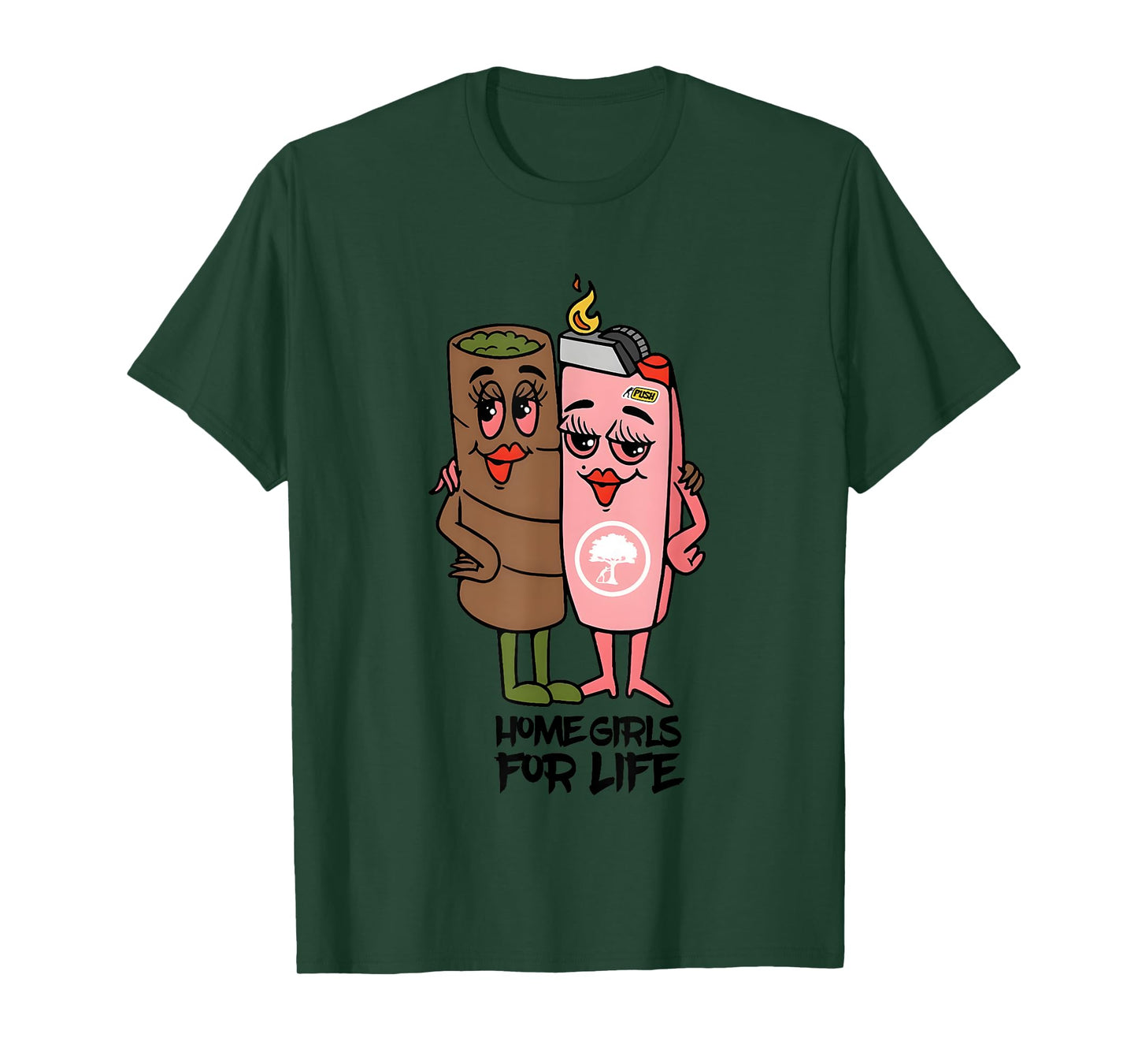 Homies Girls For Life Cute Best Friends T-Shirt