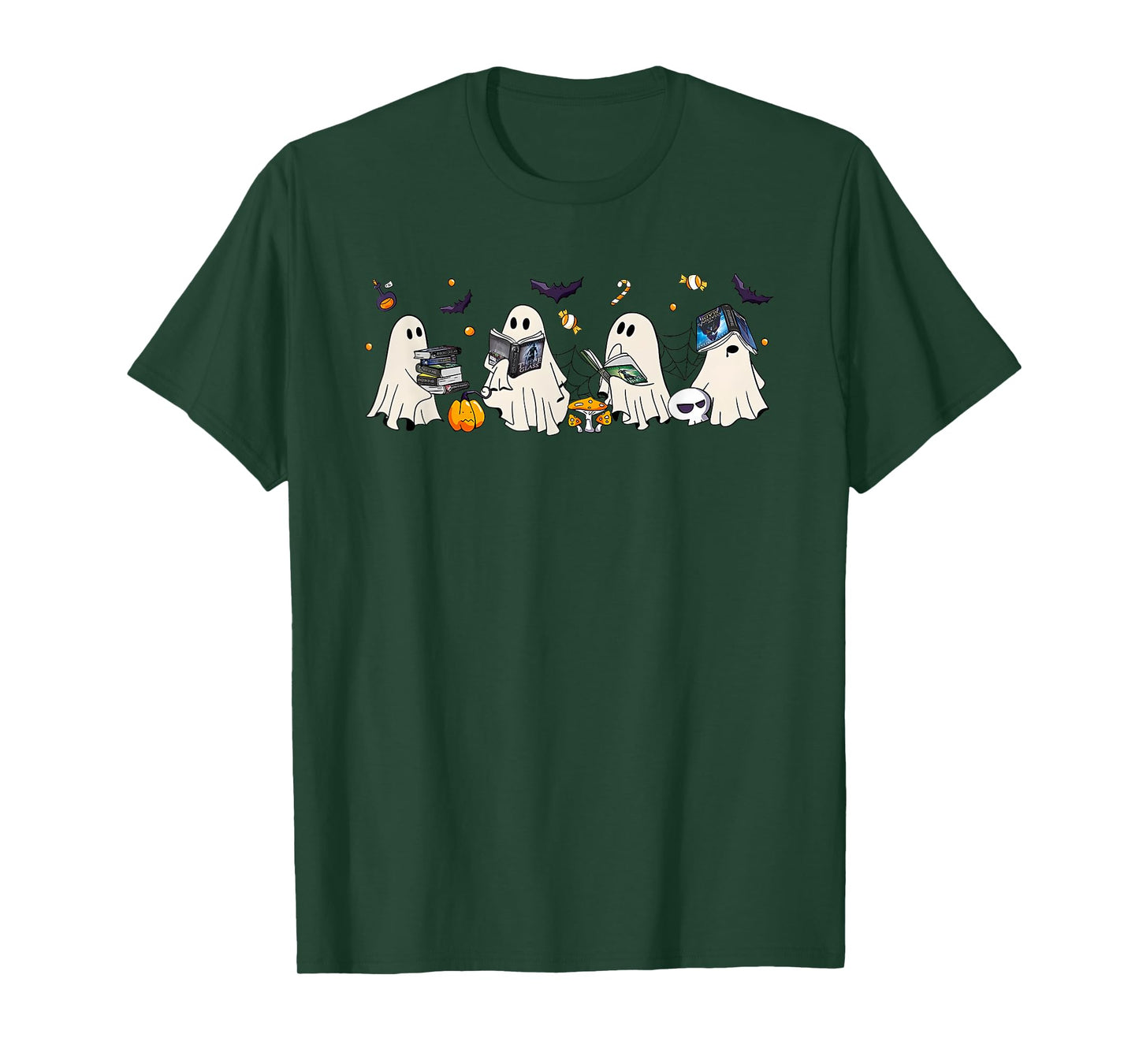 Bookish Ghost Throne Of Glass Halloween T-Shirt