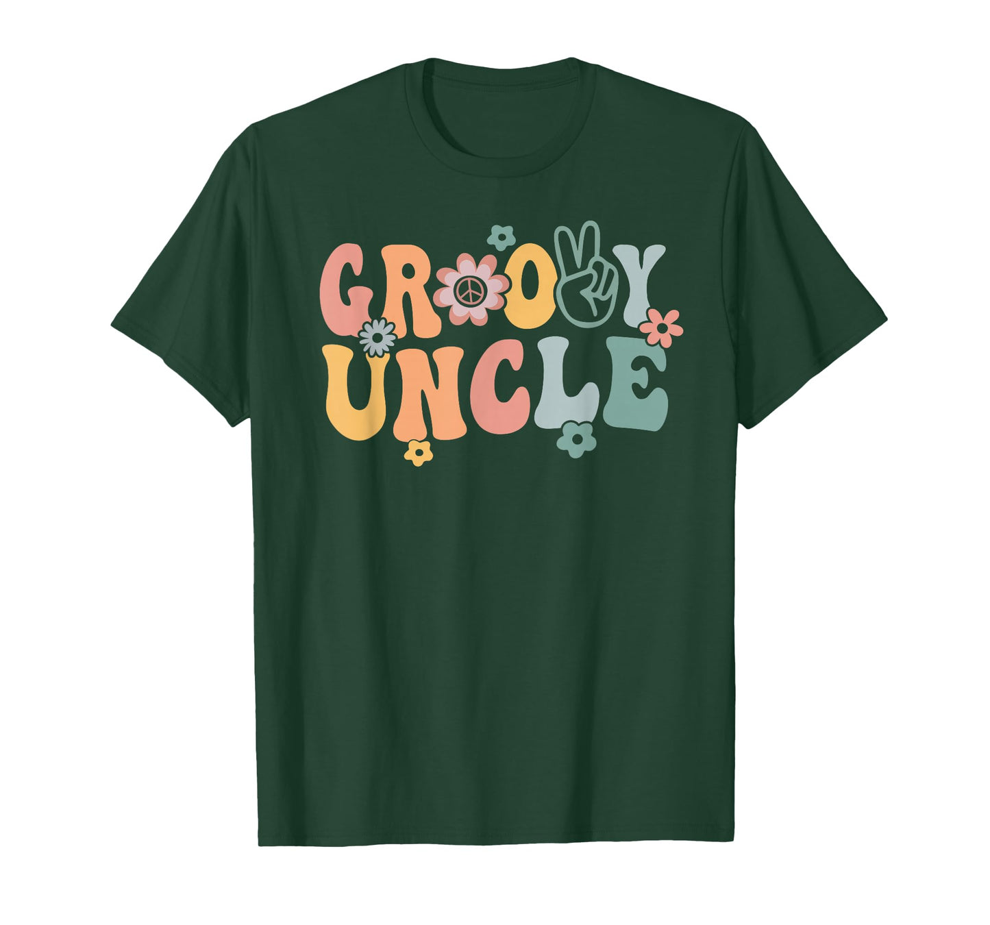 Groovy Uncle Retro Tio Matching Family 1st Birthday Party T-Shirt