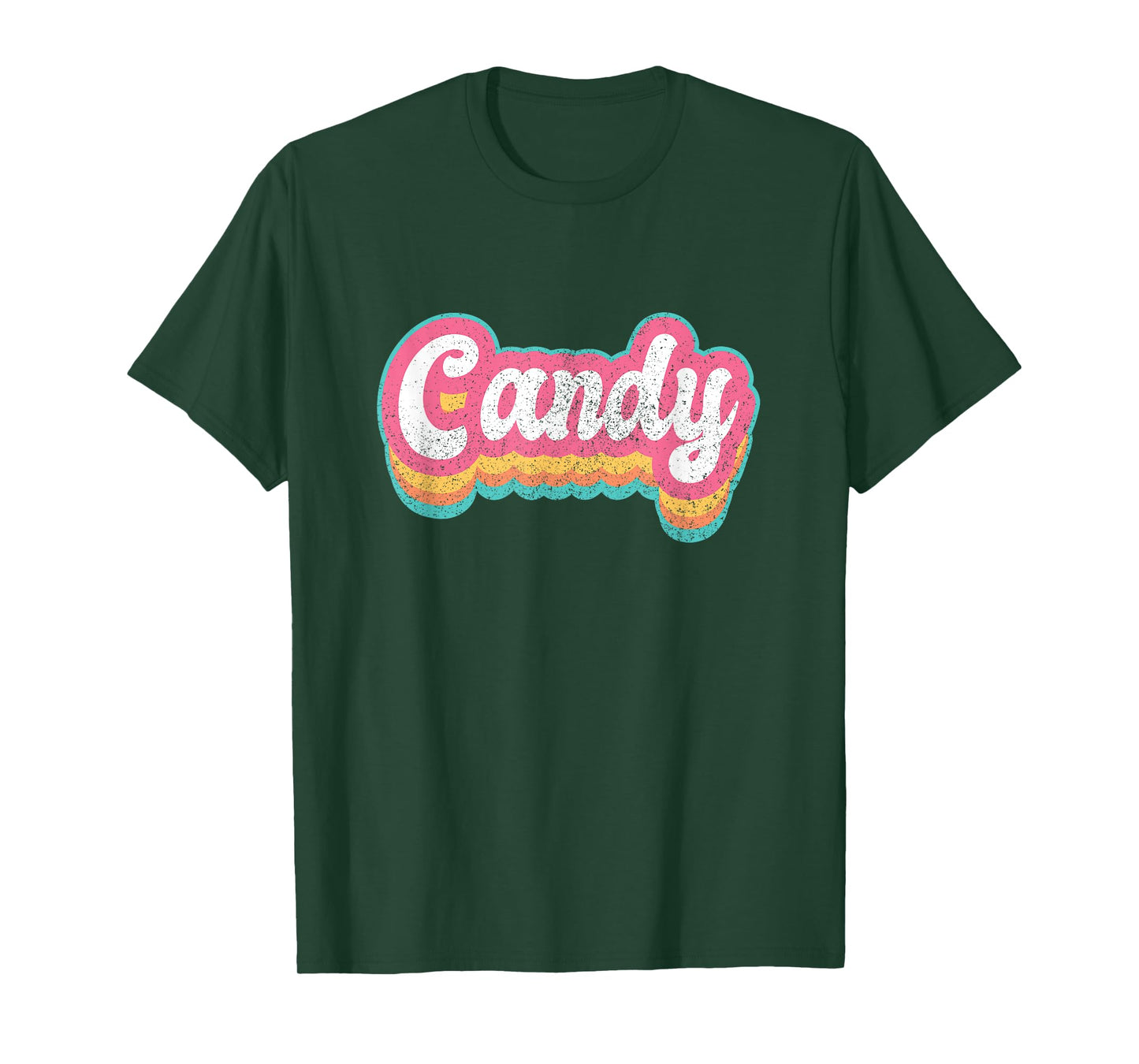 Candy First Name Girl Vintage 70s 80s Personalized T-Shirt