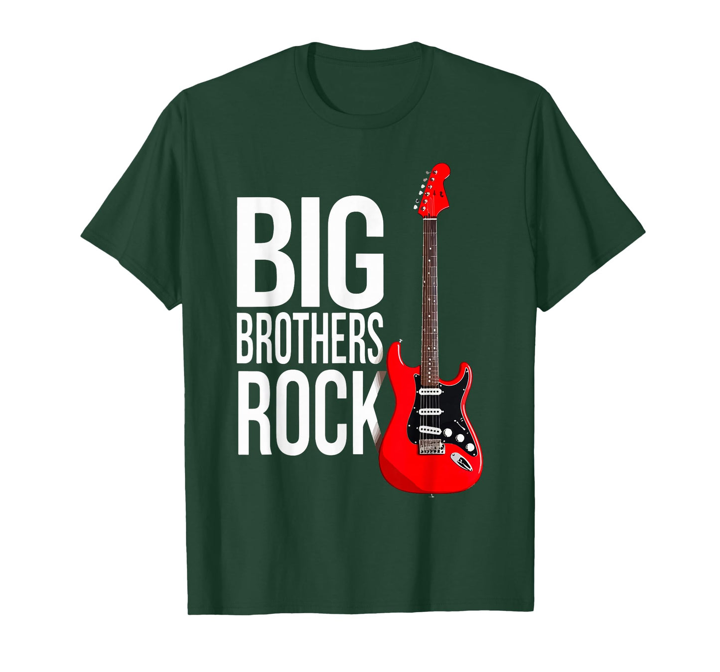 Big Brothers Rock Rock Guitar older brother T-Shirt