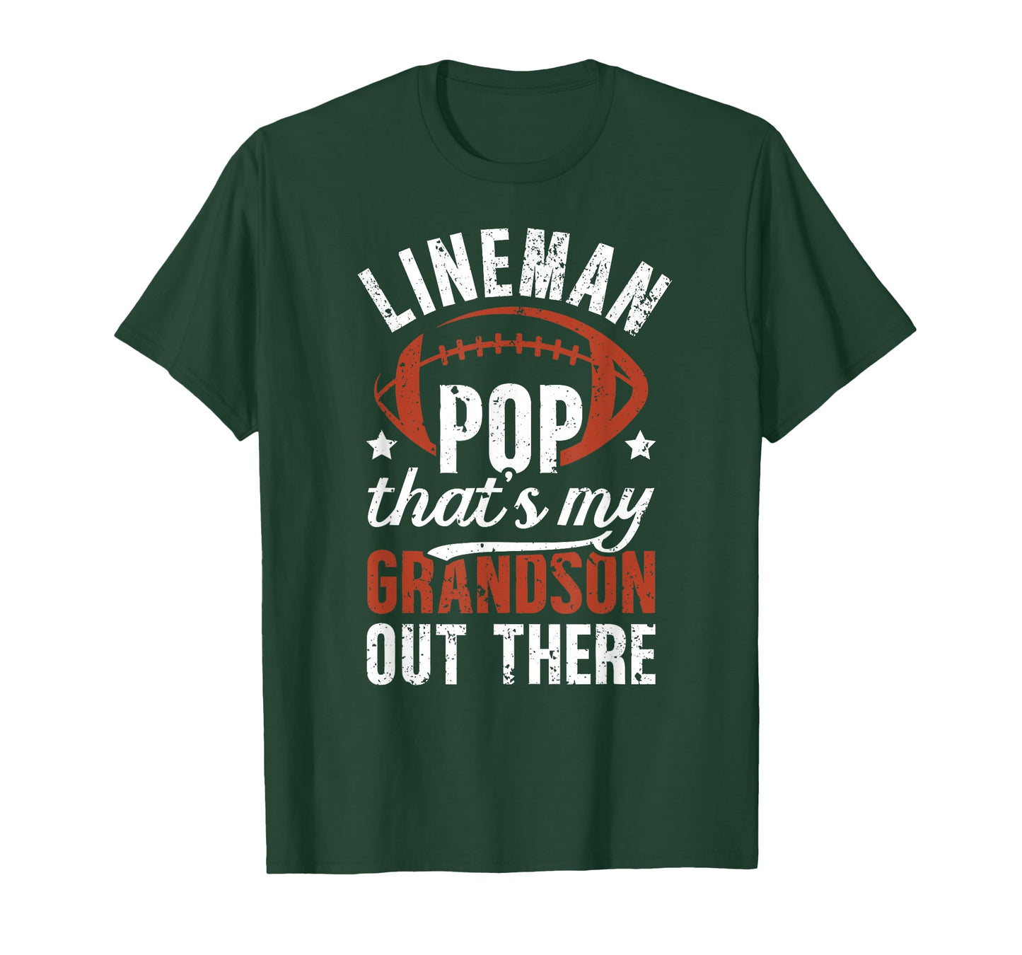 Football Lineman Pop Proud Pop Of A Football Lineman T-Shirt