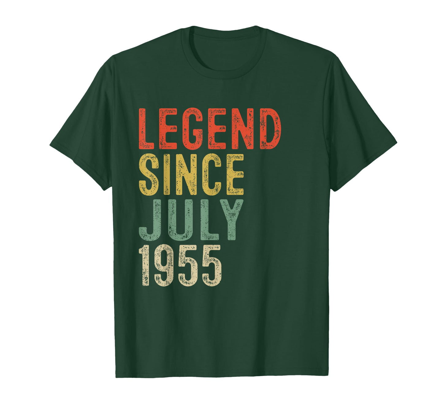 Legend Since July 1955 70th Birthday Gifts 70 Year Old T-Shirt