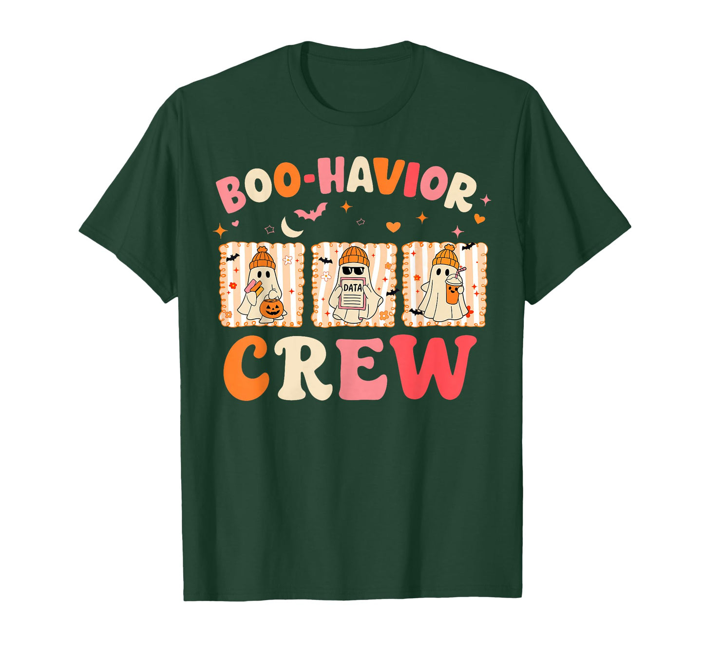 Boo Havior Crew Behavior Analyst Halloween ABA RBT T-Shirt