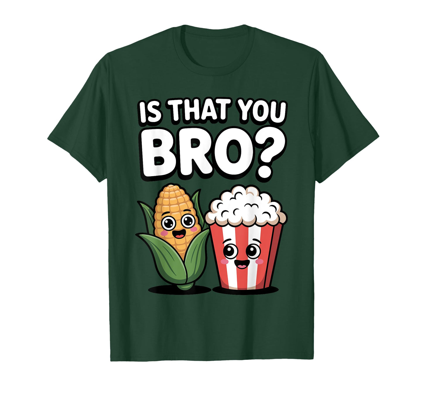 Funny Popcorn Art For Men Women Kids Pop Corn Popcorn Lover T-Shirt
