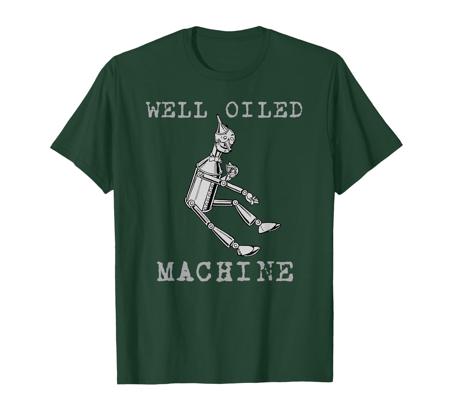 The Wonderful Wizard of Oz Tin Man Well Oiled Machine T-Shirt