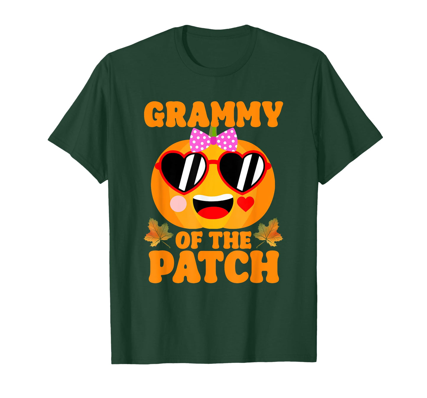 Grammy Of The Patch Pumpkin Halloween Family Matching T-Shirt
