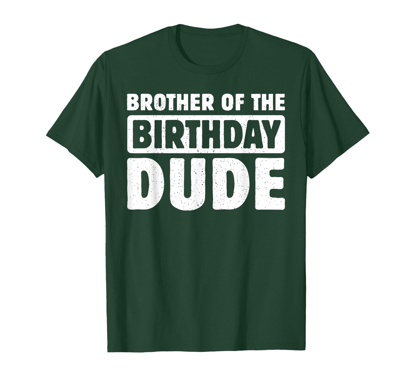 Brother Of The Birthday Dude Bro Of The Bday Boy Bruh Party T-Shirt