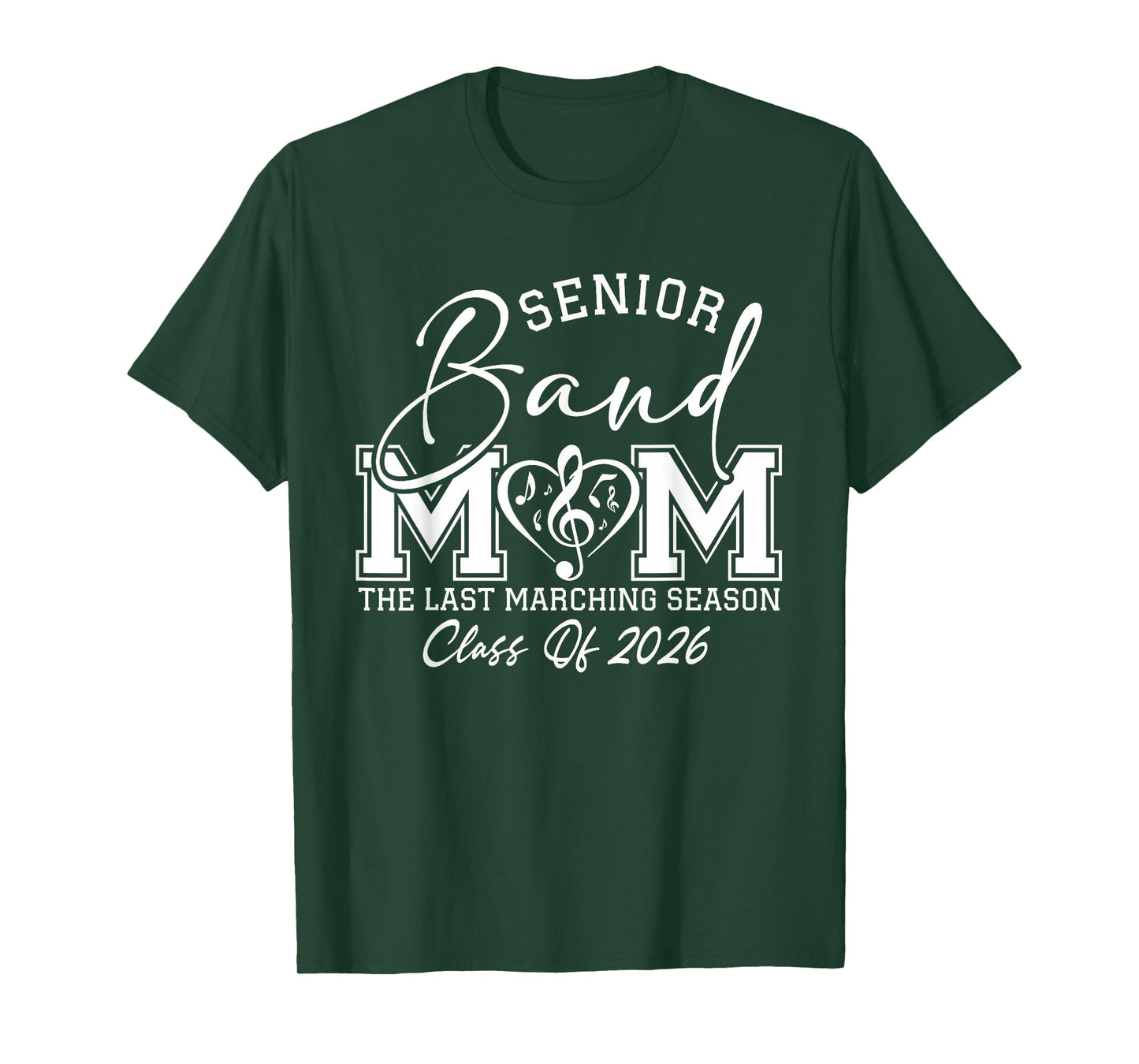 Senior Band Mom 2026 /Last Marching Season T-Shirt