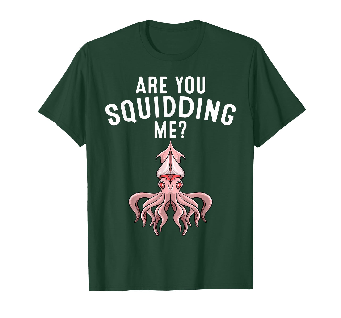 Squid Costume for Men Women Kids Adults Octopus Squid Lovers T-Shirt