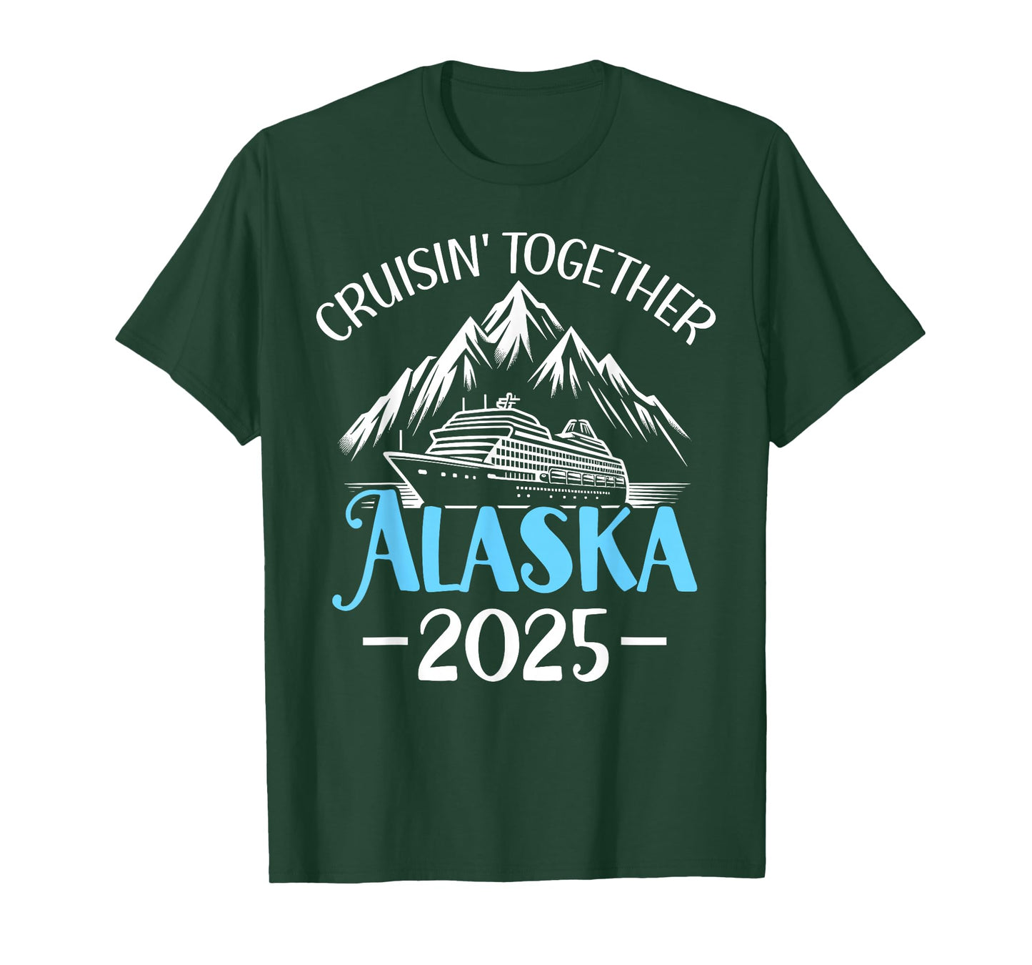 Matching Family Friends and Group Alaska Cruise 2025 T-Shirt