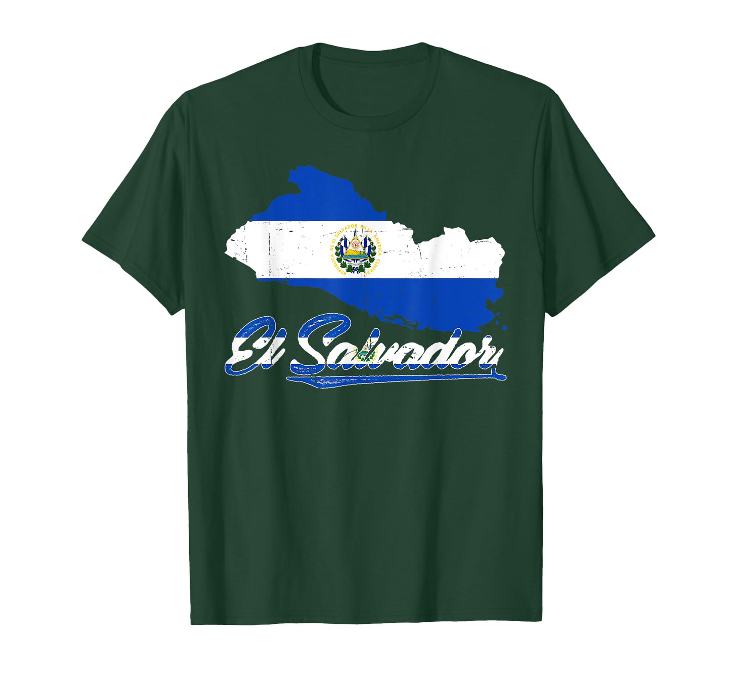 El Salvador National Hispanic Heritage Month Salvadoran Flag T-Shirt