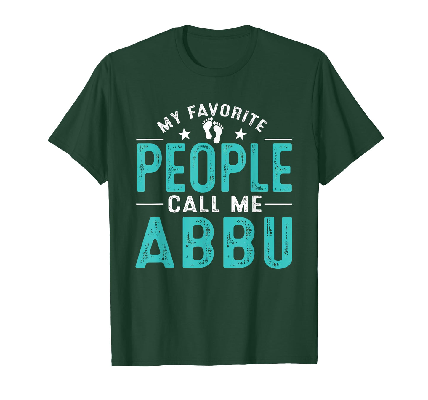 My Favorite People Call Me Abbu Vintage Funny Abbu Father T-Shirt