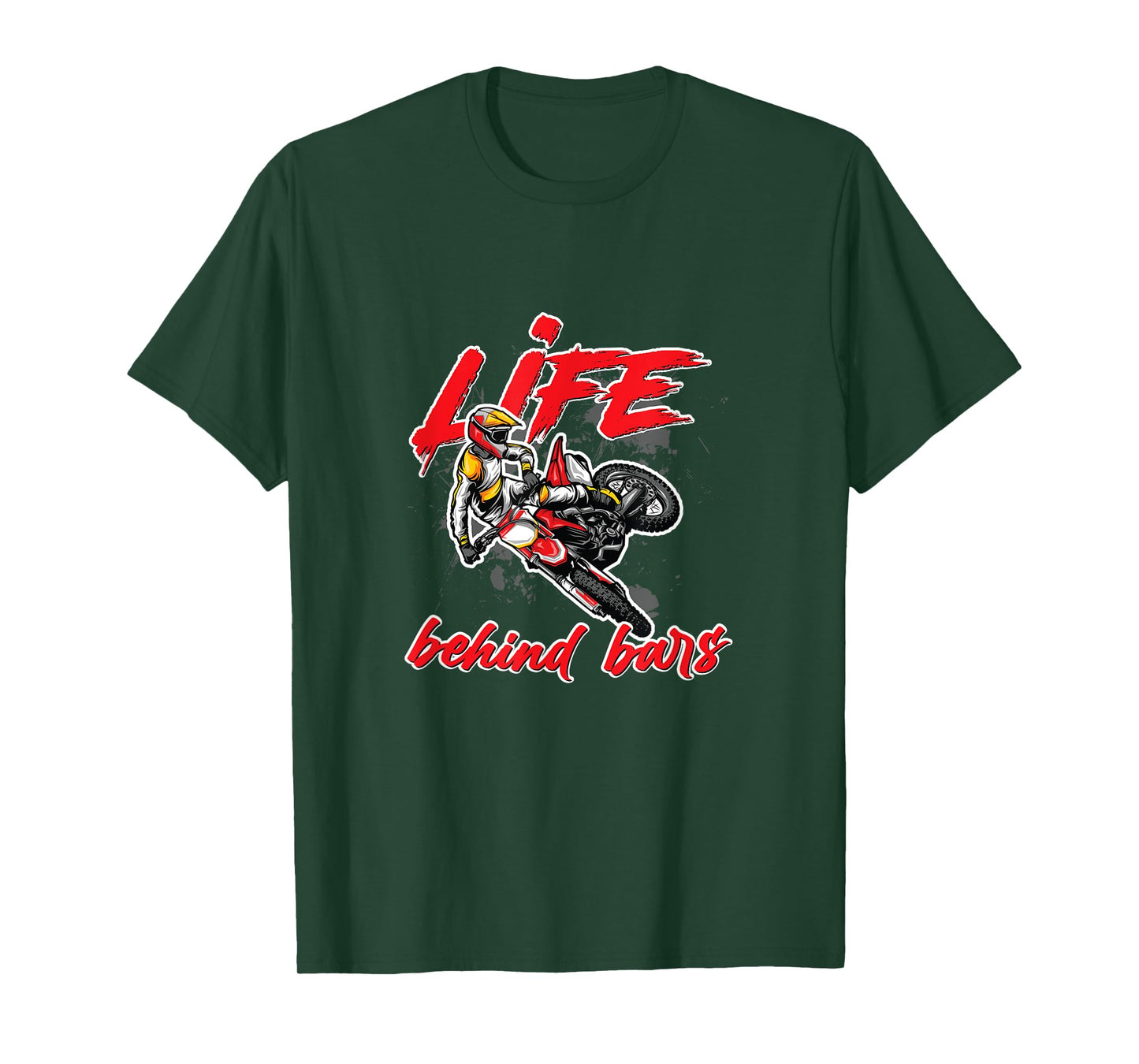 Life behind bars Dirtbike Motocross T-Shirt