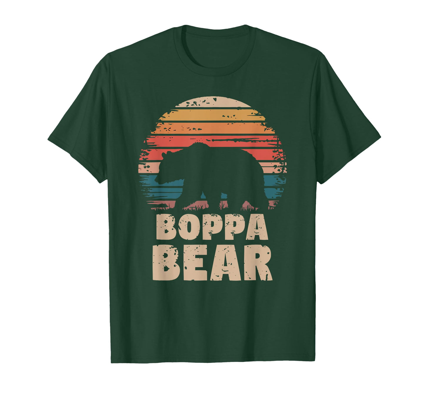 Boppa Bear Vintage Retro Funny Father's Day T-Shirt