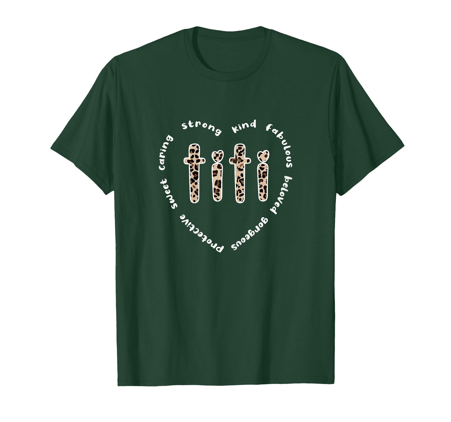 Titi Heart | Titi Auntie Appreciation Cute Titi Aunt T-Shirt