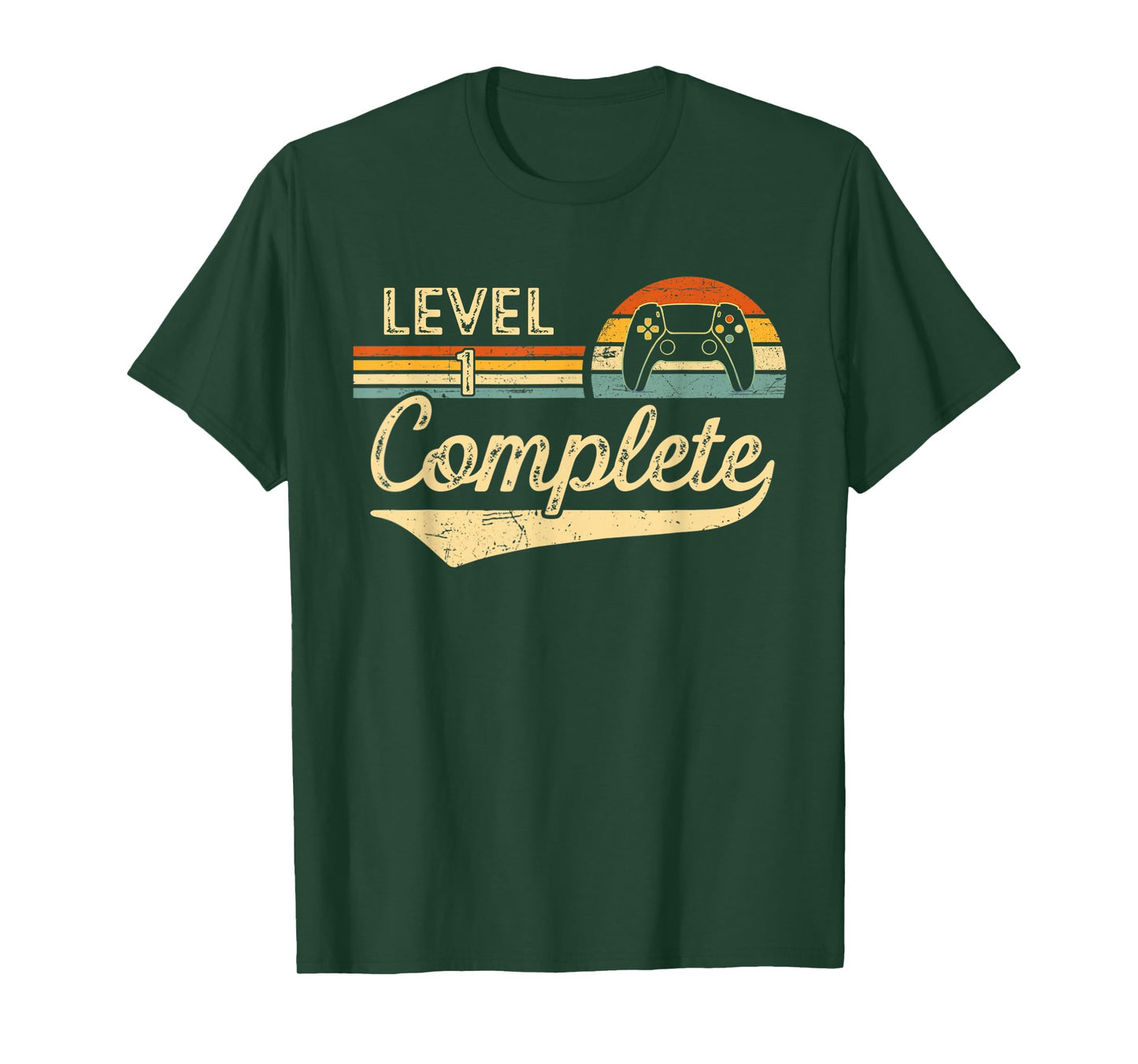 Level 1 Complete Vintage 1st Wedding Anniversary T-Shirt
