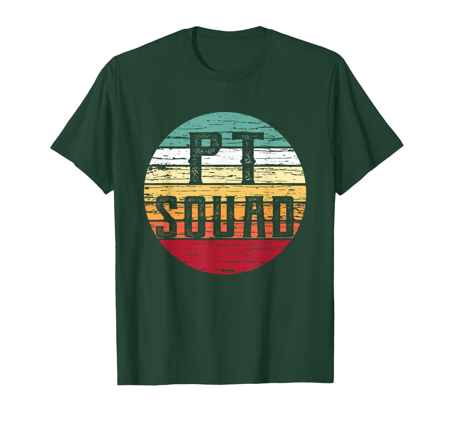 Retro Physical Therapy T-Shirt PT Squad Therapist Gift Idea T-Shirt