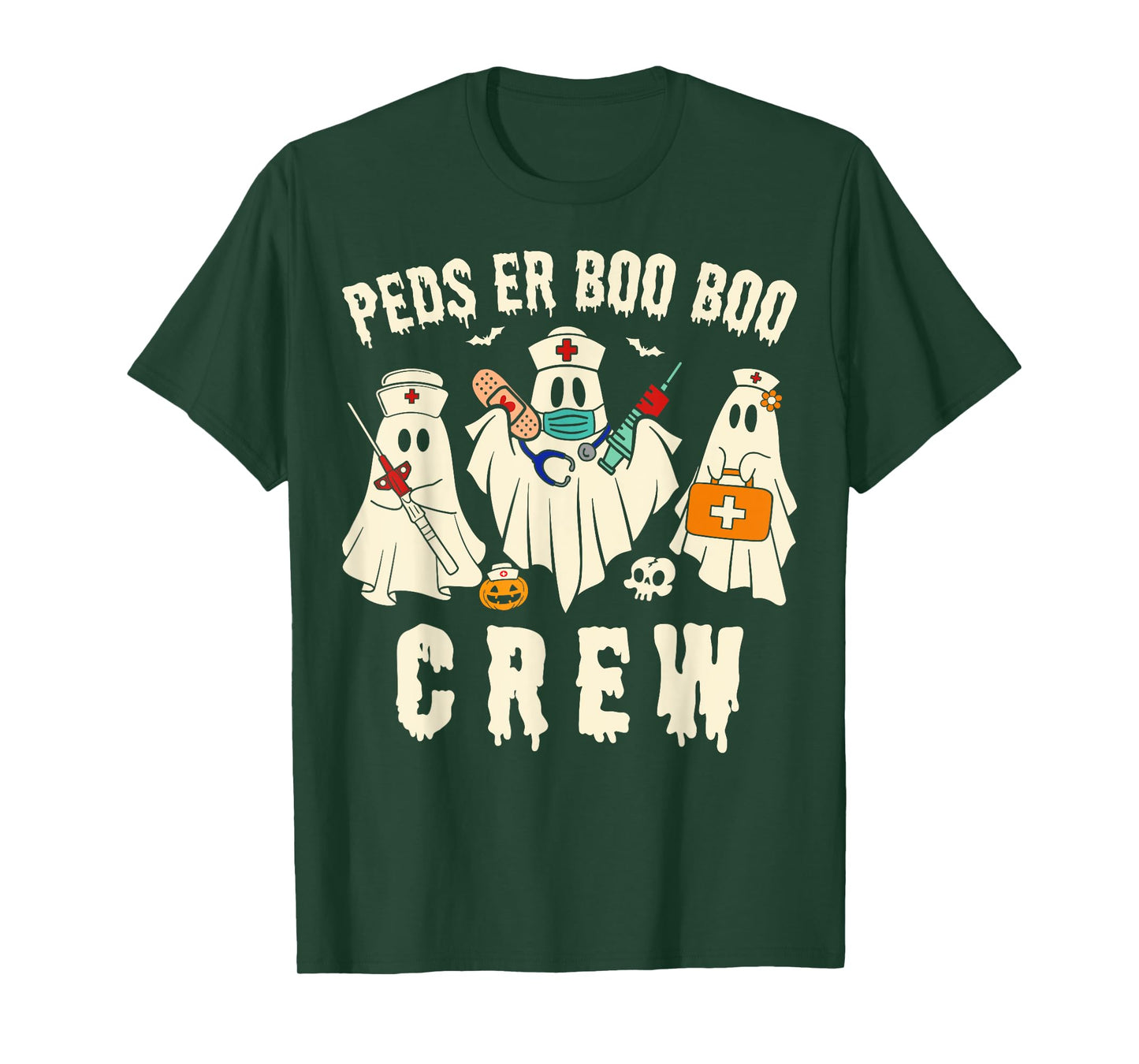 PEDS Emergency Department Halloween RN ER Pediatric ED Nurse T-Shirt