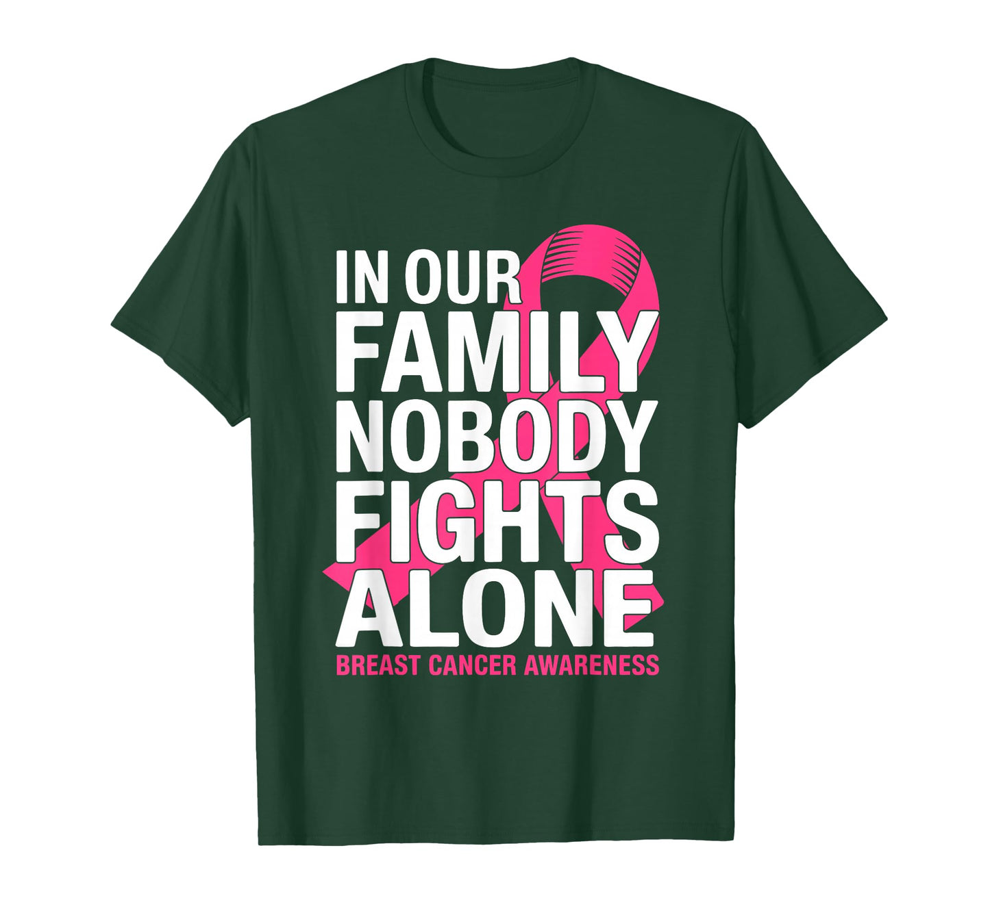 Breast Cancer Support Pink Ribbon Breast Cancer Awareness T-Shirt