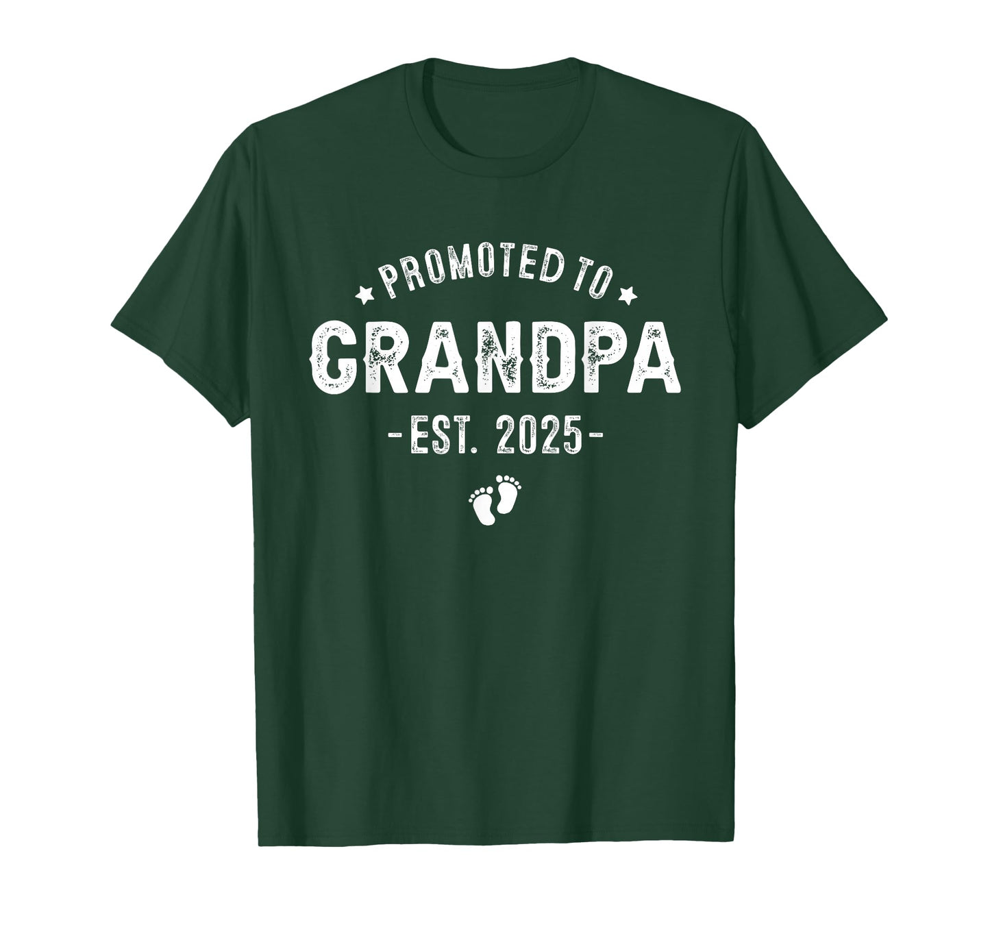 Promoted to Grandpa 2025 Soon to Be, First Time Grandfather T-Shirt
