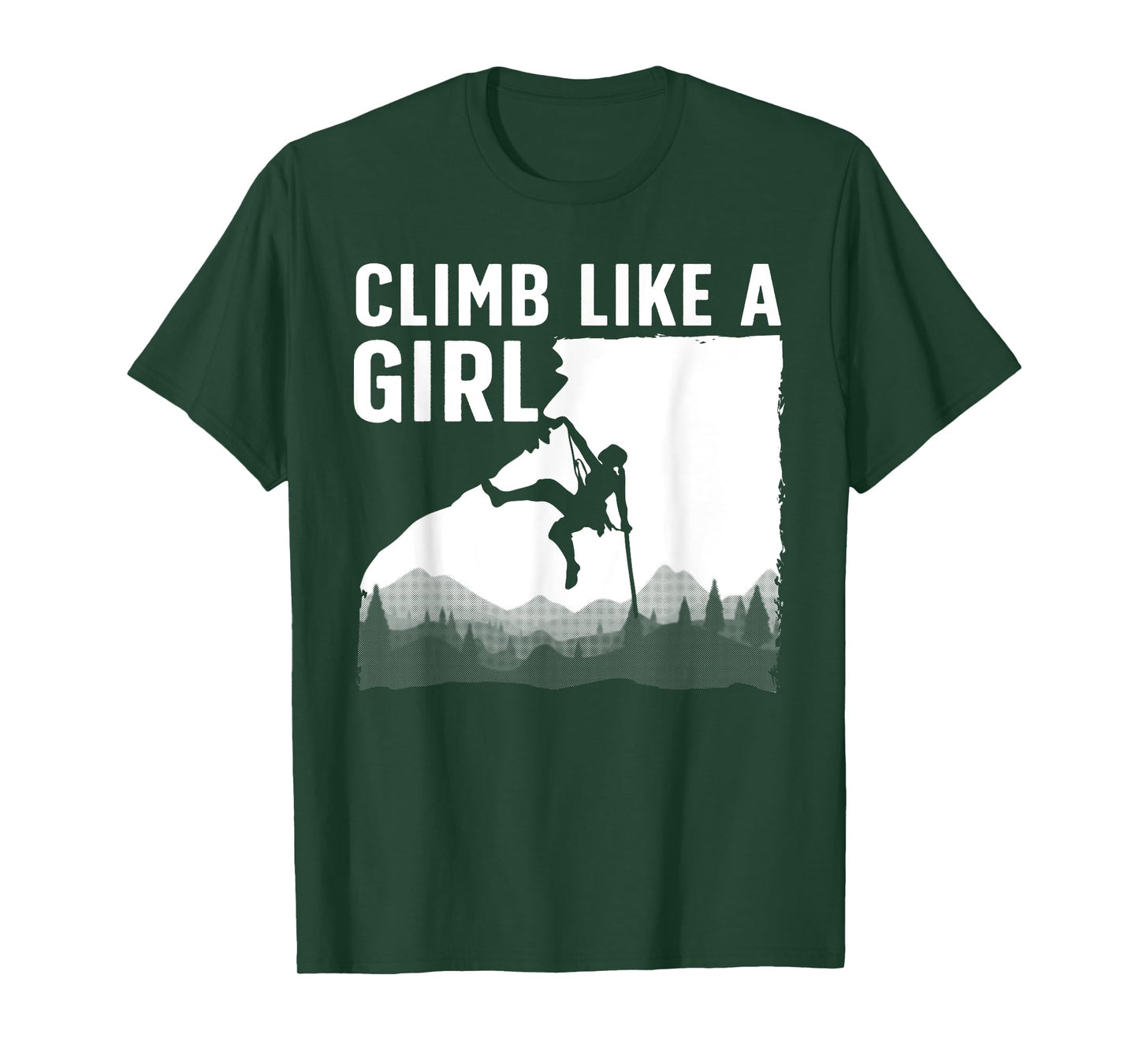 Cool Rock Climbing For Women Girls Mountain Rock Climbers T-Shirt
