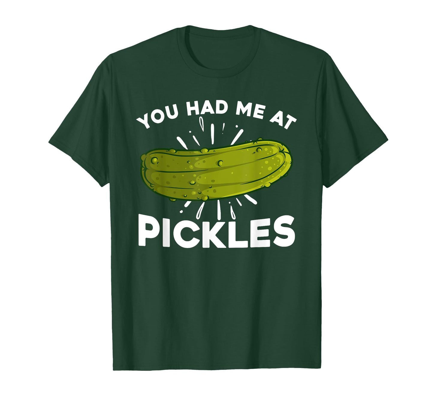 Cool Pickle Art For Men Women Kids Pickled Cucumber Lovers T-Shirt