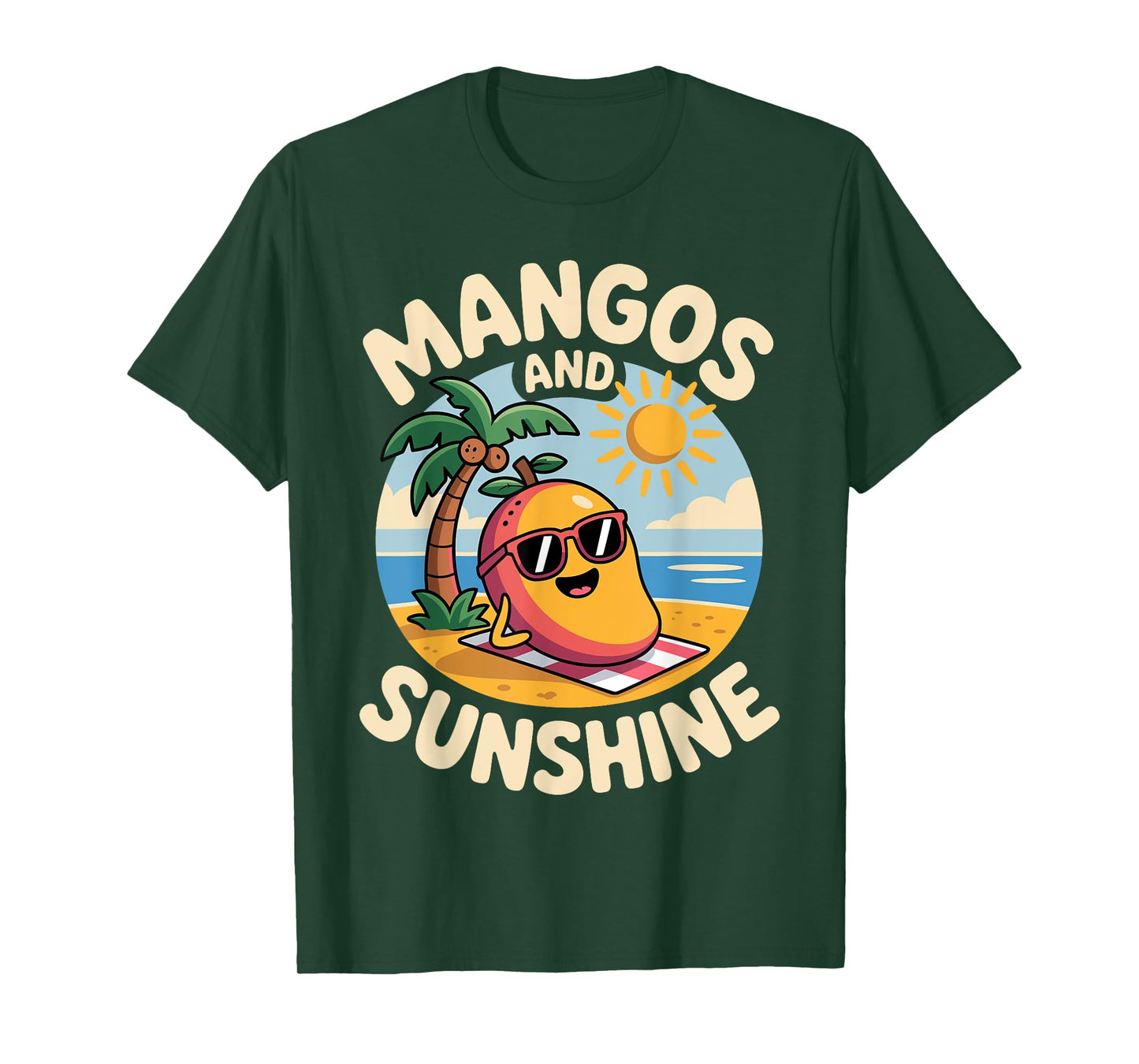 Mango Art For Men Women Vegetarian Mango Fruit Mango Lover T-Shirt