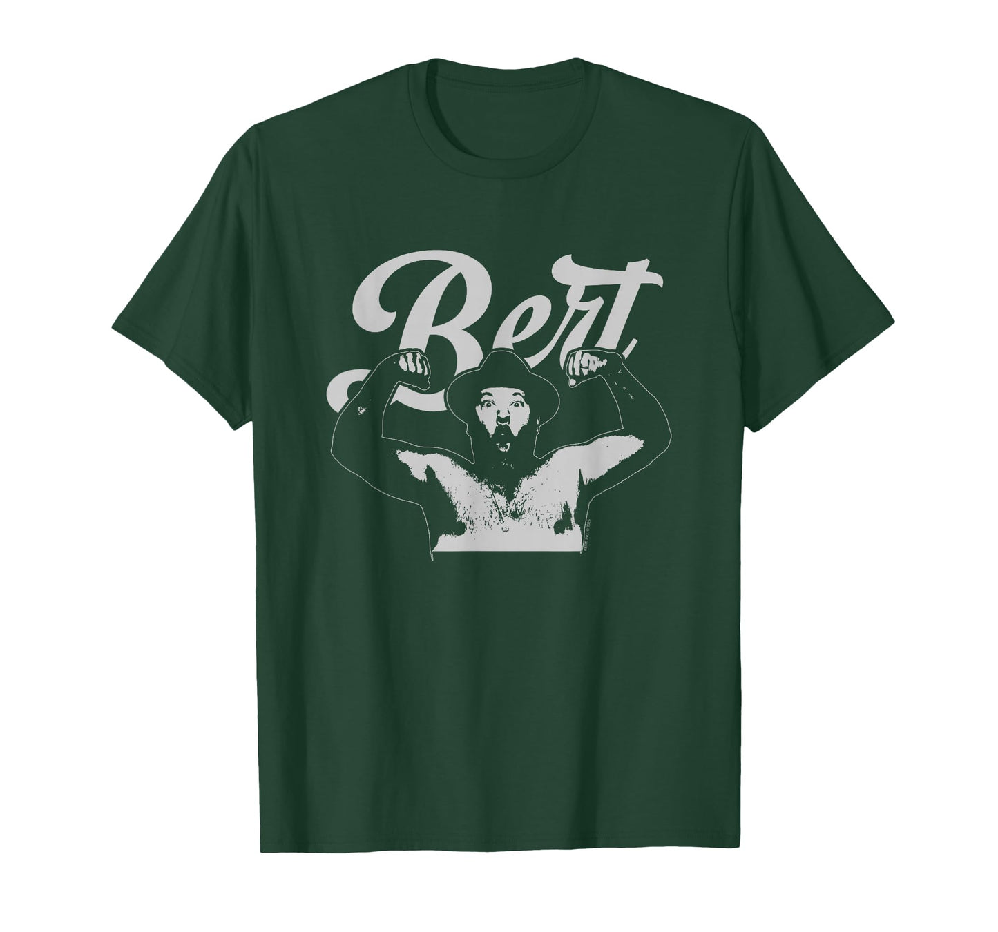 Bert Kreischer The Machine Funny Flexing Chest Portrait T-Shirt