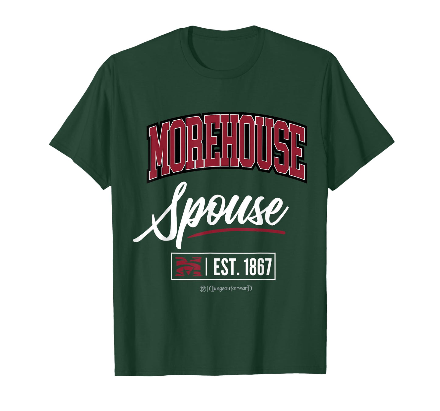 Morehouse College - The House HBCU Spouse T-Shirt
