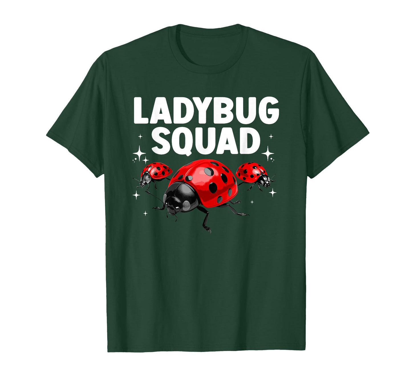 Funny Ladybug Squad Design For Men Women Kids Ladybug Lover T-Shirt