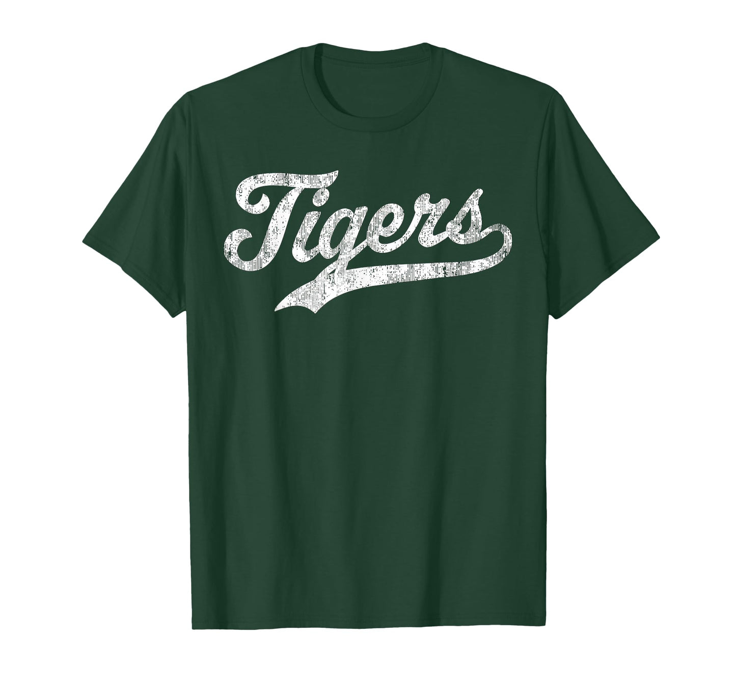 Vintage Tigers Name Personalized Retro for Men Women Kid T-Shirt - T-Shirt | Forest