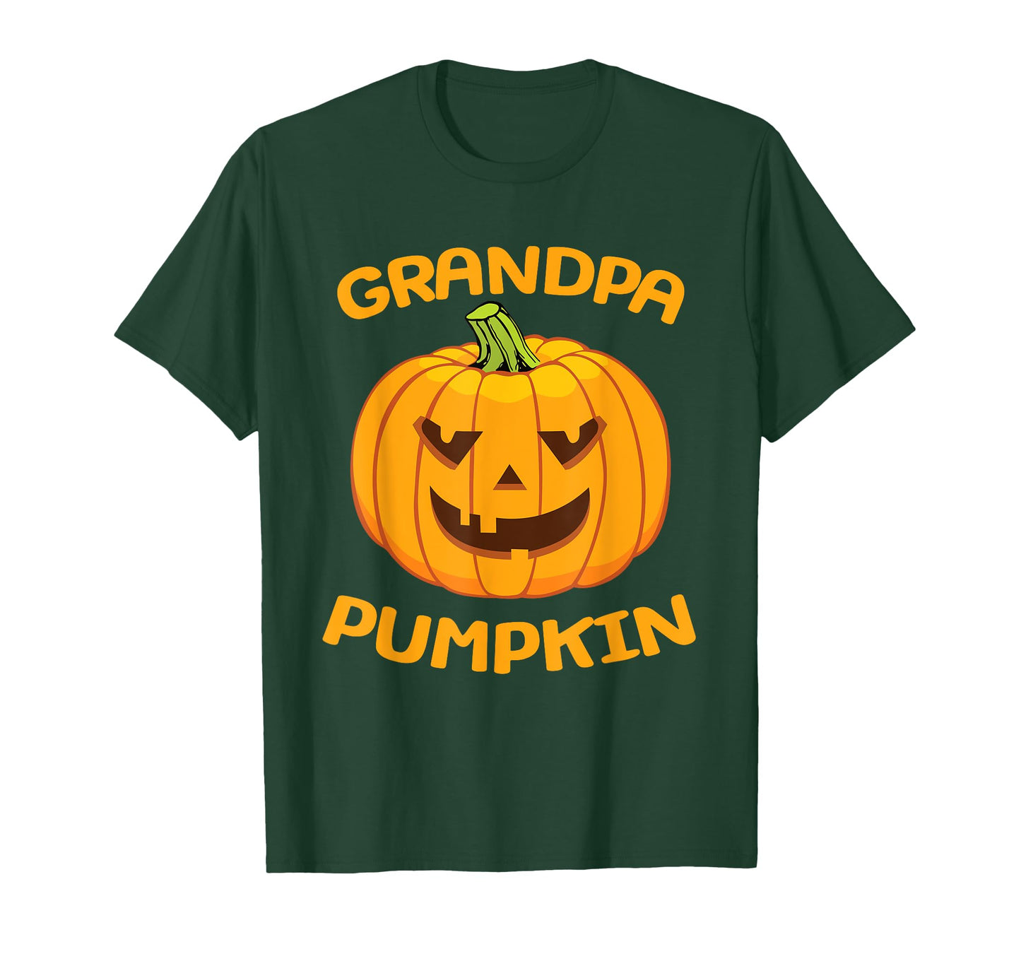 Grandpa Pumpkin Halloween Costume T-Shirt