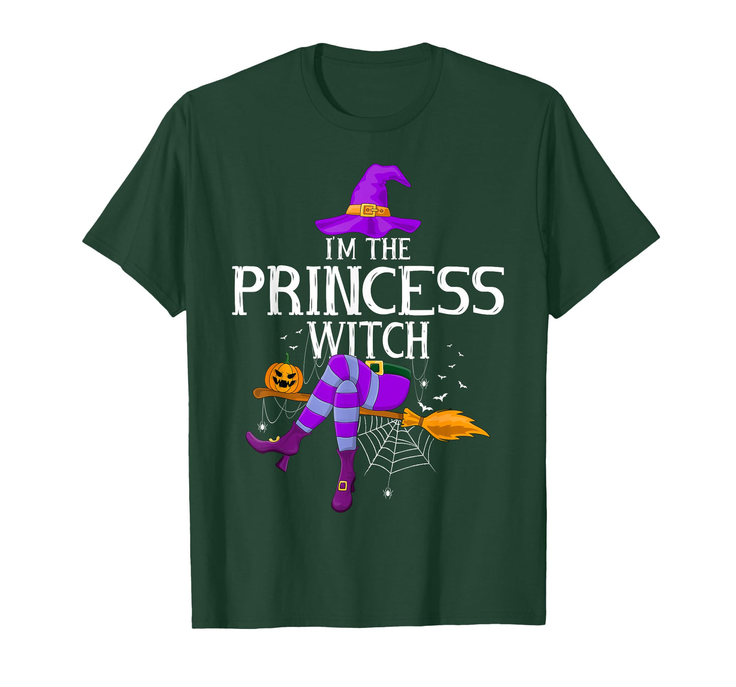 Matching Family Costume I'm The Princess Witch Halloween T-Shirt