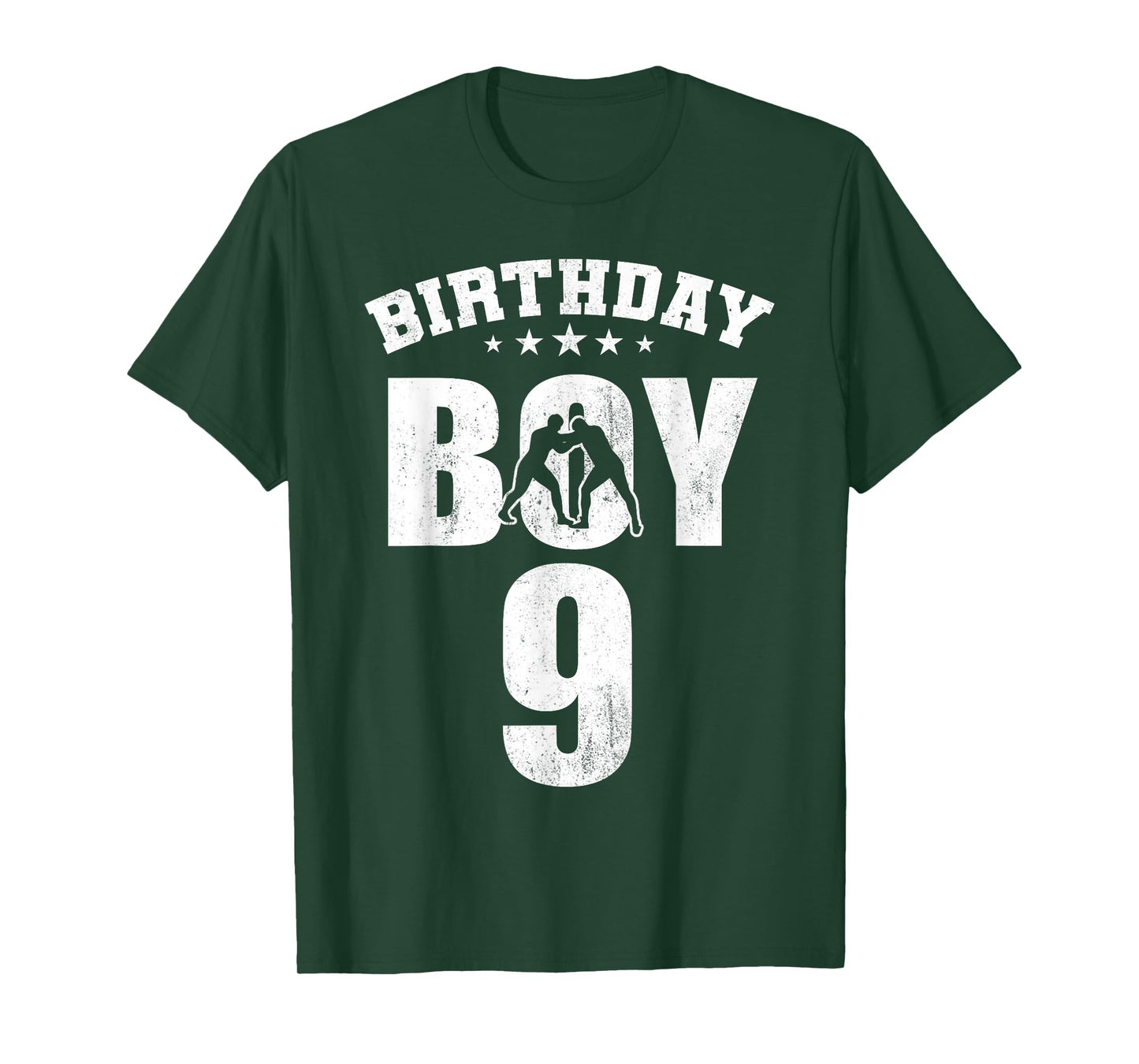 9th Birthday For Boys Wrestling Birthday Boy Wrestling 9 T-Shirt