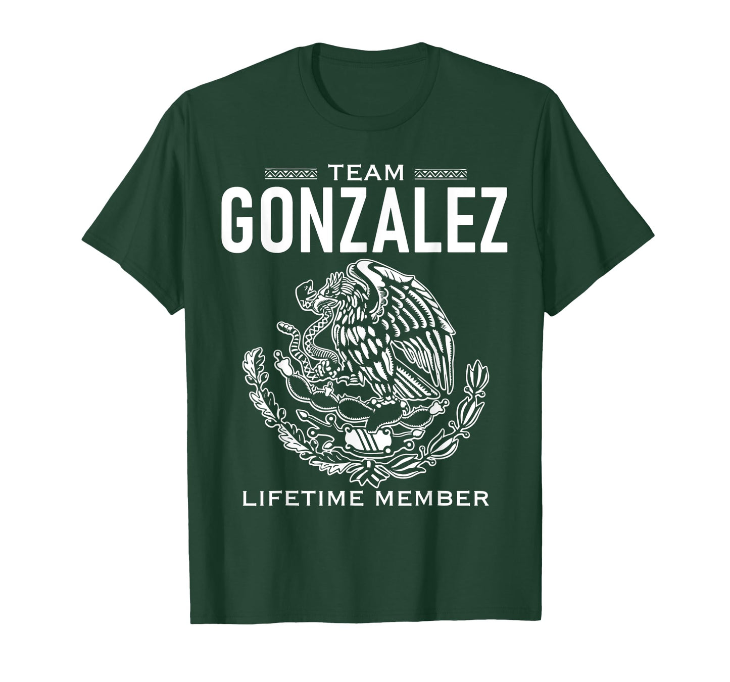Team Gonzalez Lifetime Member Gift Shirt Proud Surname T-Shirt