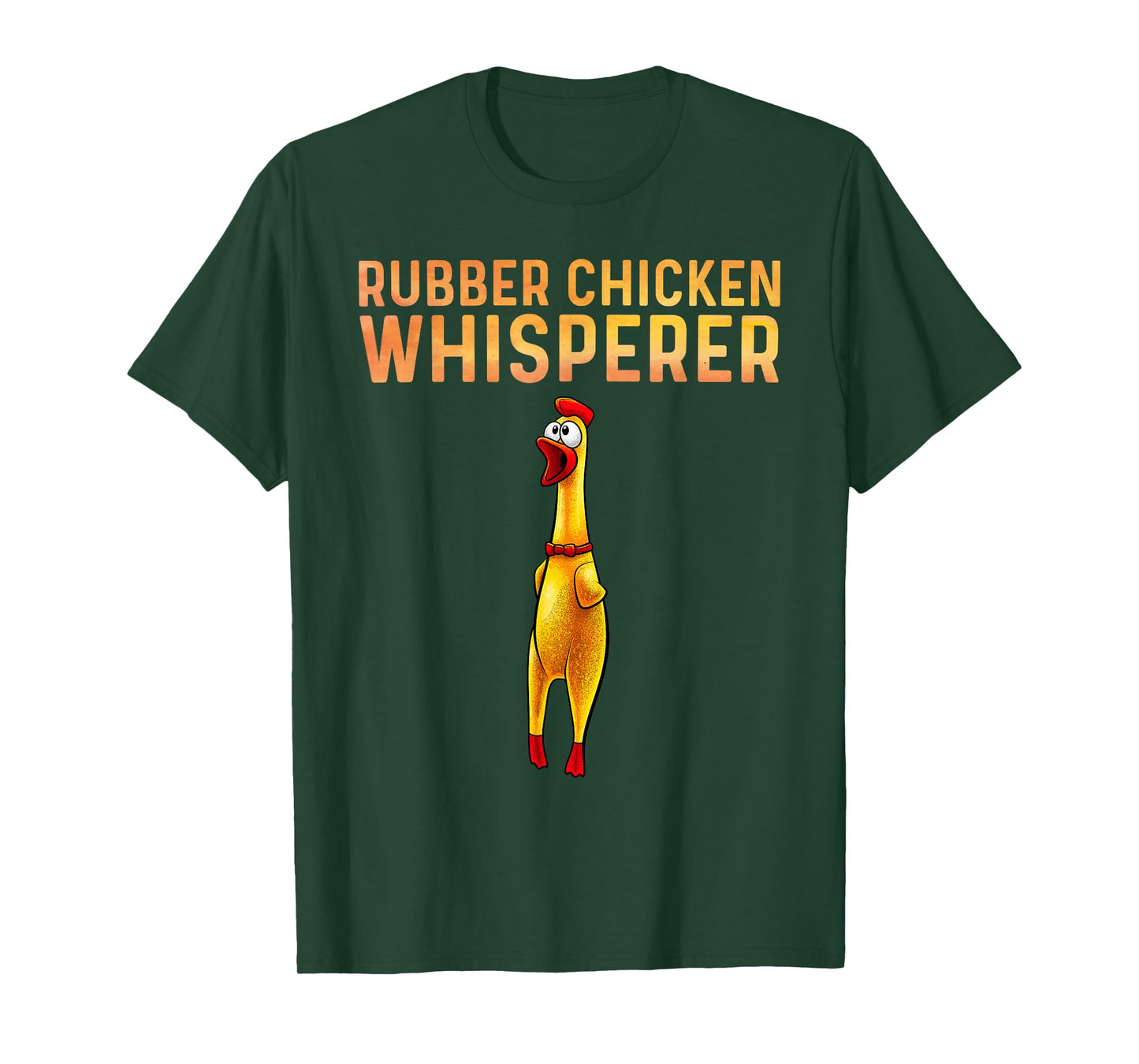 Cool Rubber Chicken Design For Men Women Kids Rubber Chicken T-Shirt