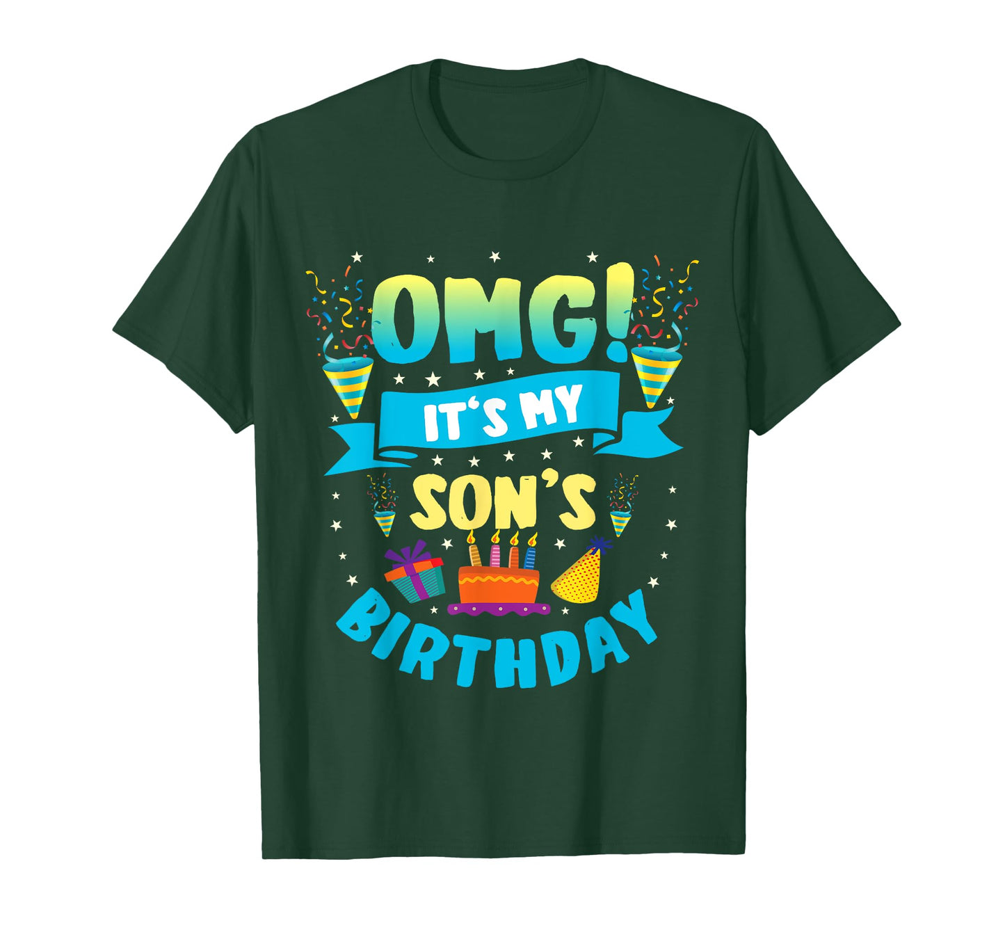 OMG It's My Son Birthday T-Shirt