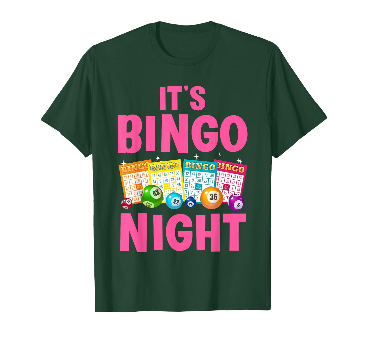 Cool Bingo Night Art For Men Women Bingo Lover Bingo Player T-Shirt