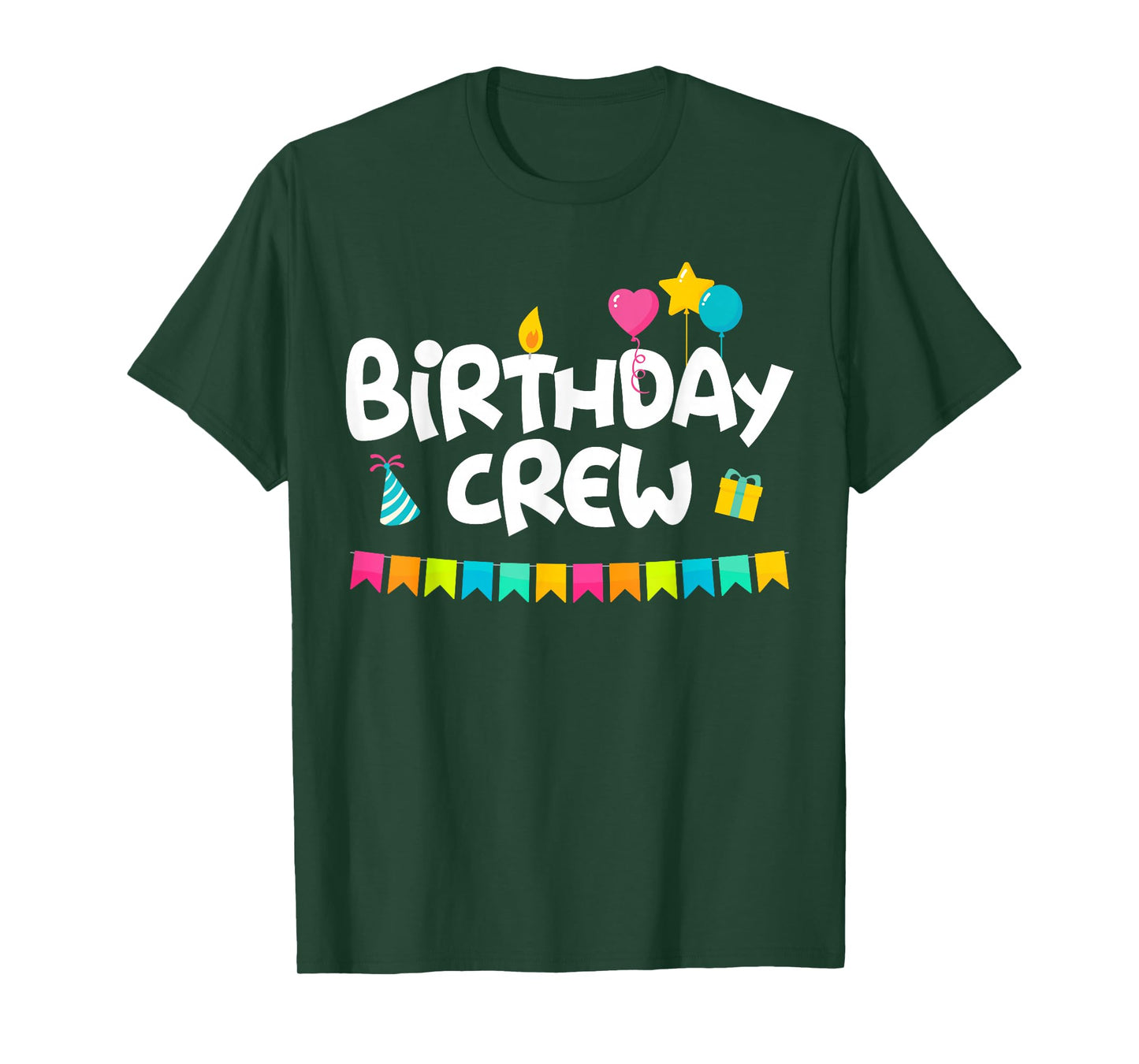 Birthday Squad Clothing - Birthday Crew T-Shirt