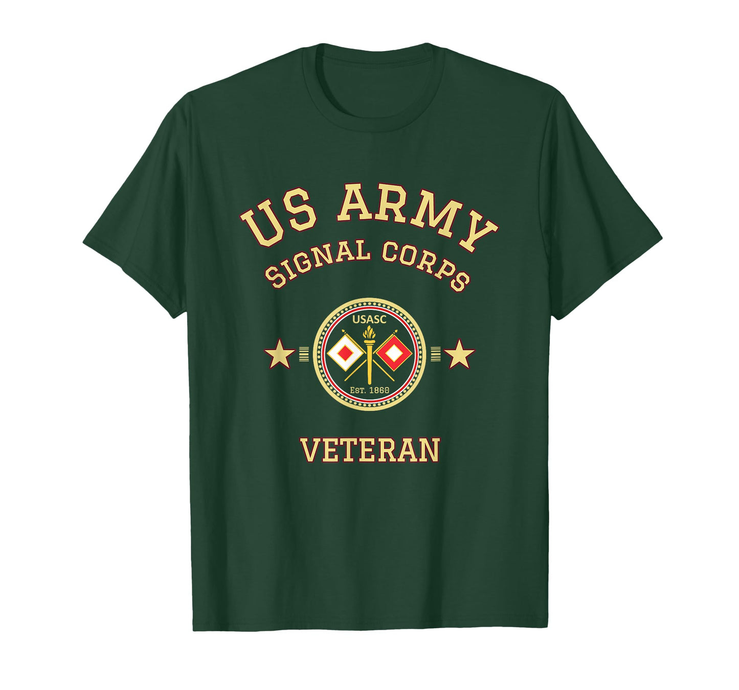 Us Army Veteran Signal Officer Military Army Engineer Gift T-Shirt