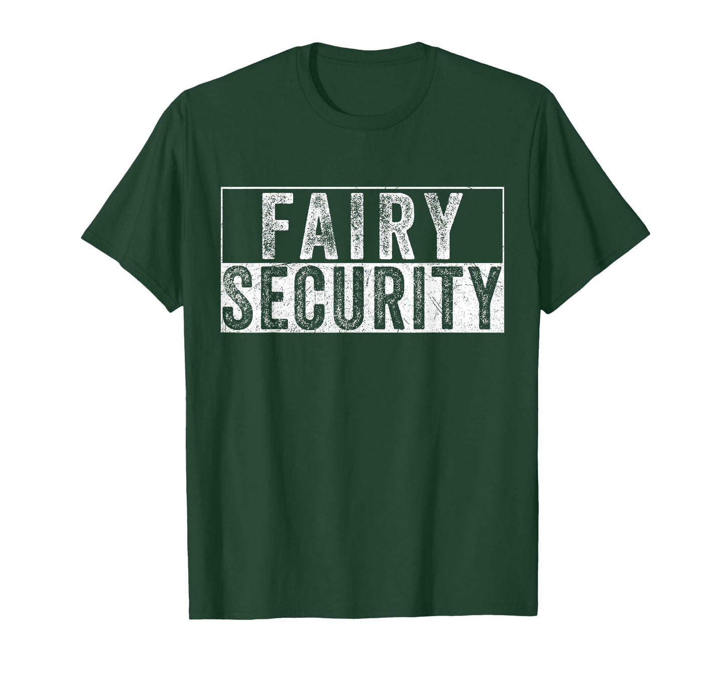 Cool Halloween Costume Vintage Fairy Security T-Shirt