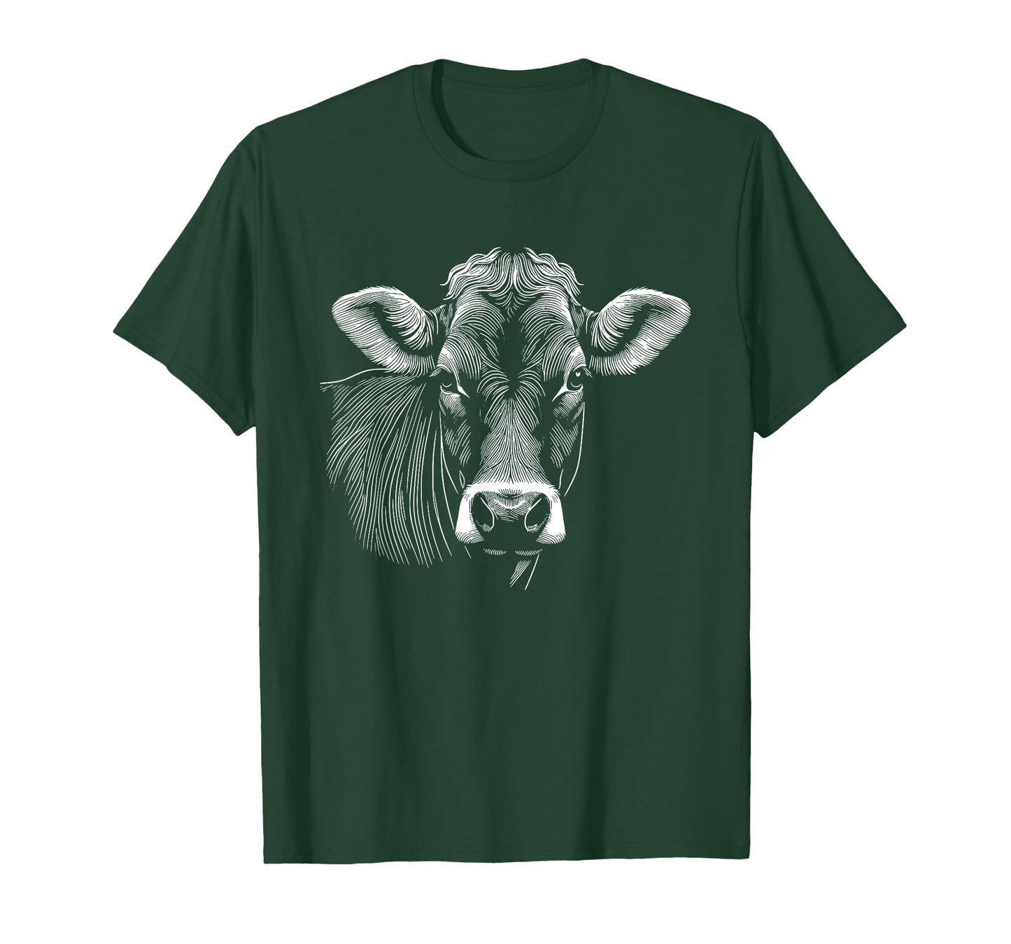 Fingerprint Cow Farmer Breeder - Brown Swiss Cattle T-Shirt