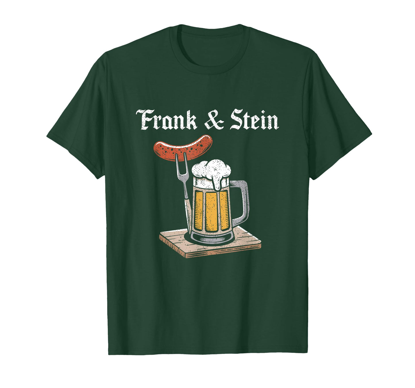 Frank And Stein German Beer Shirt Drinking Oktoberfest T-Shirt