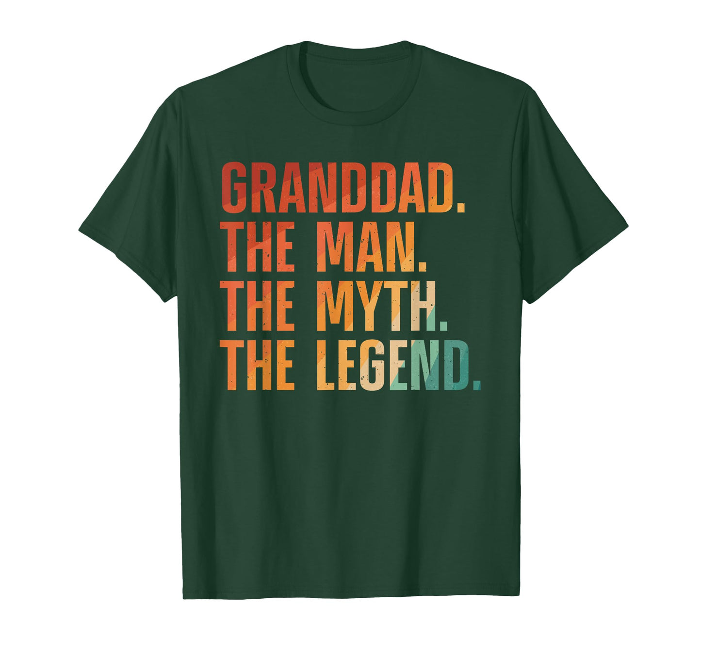 Granddad Art For Grandpa Grandfather From Grandkids Granddad T-Shirt