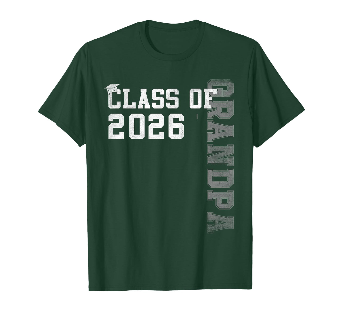 Proud Grandpa Of A 2026 Graduate Grad Senior Graduation T-Shirt