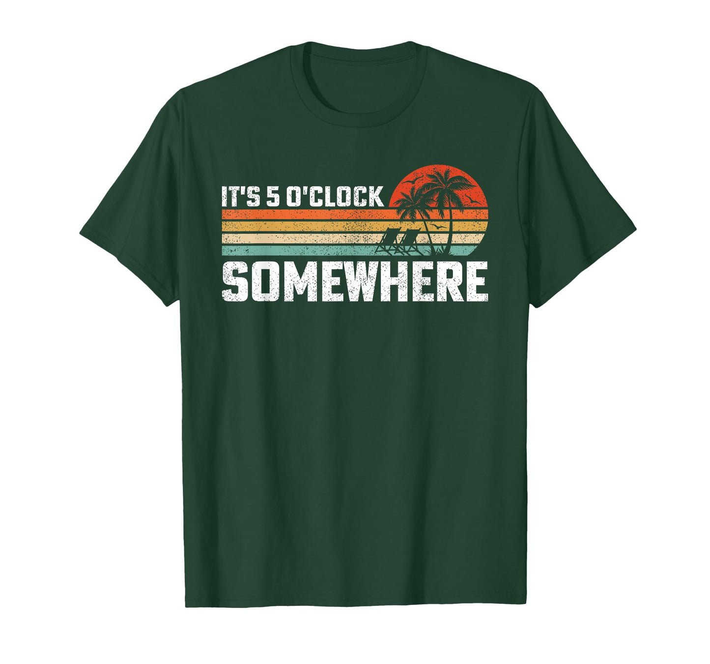 Vintage It's 5 O'clock Somewhere T-Shirt