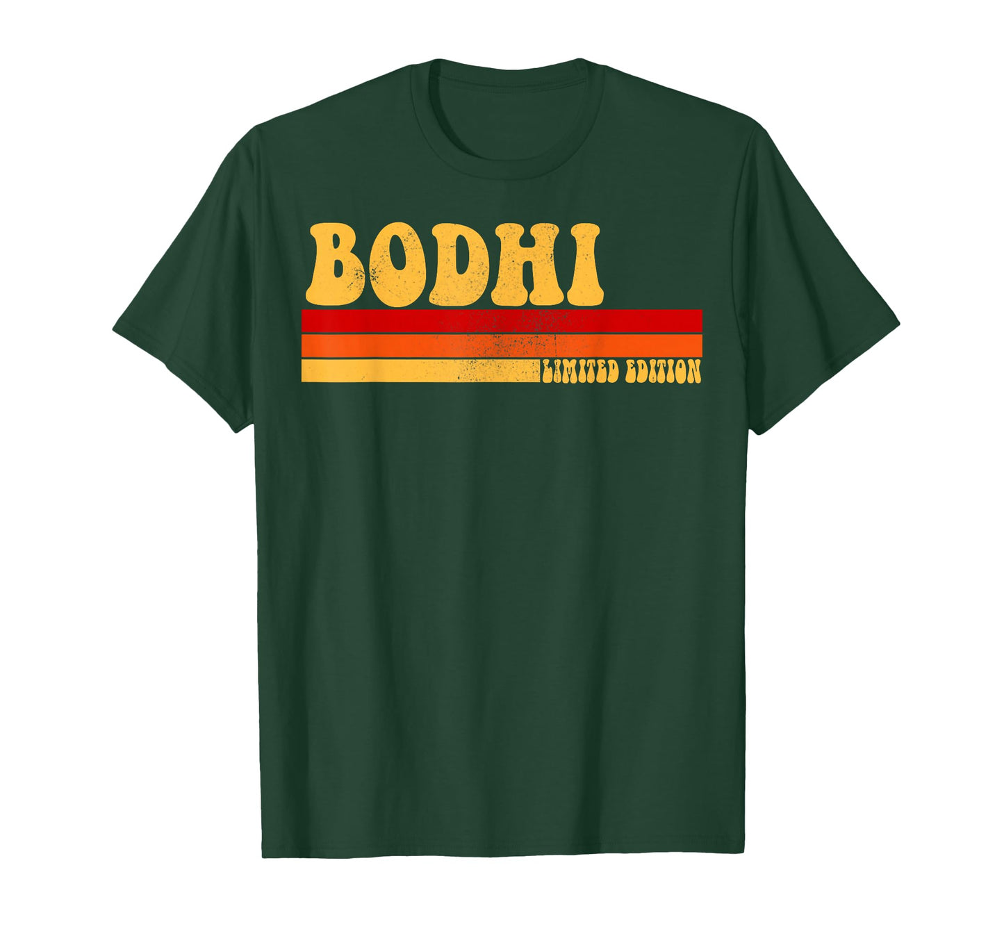 BODHI Name Personalized Idea Men Retro Vintage BODHI T-Shirt