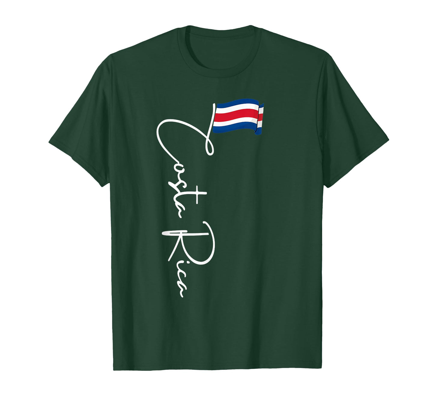 Costa Rica Flag Vacation Tropical Pura Vida Costa Rica T-Shirt