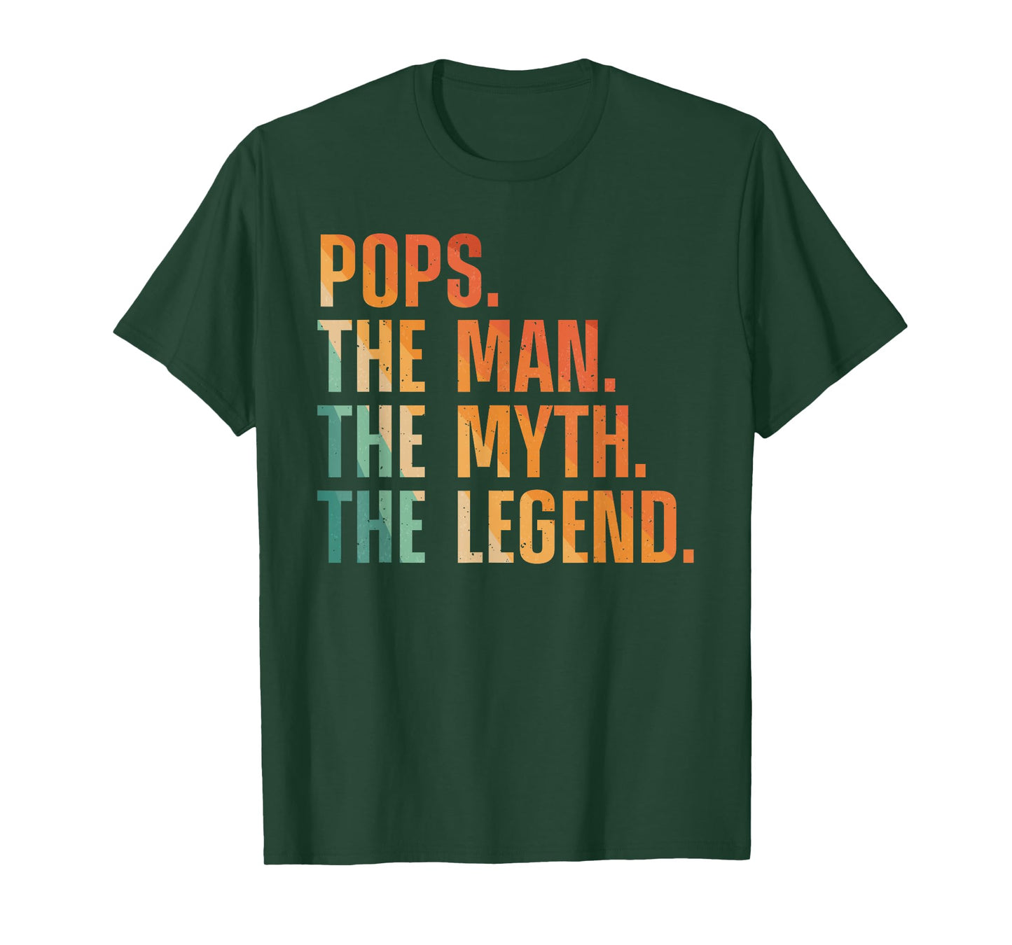 Best Pops Design For Grandpa Grandfather From Grandkids Pops T-Shirt